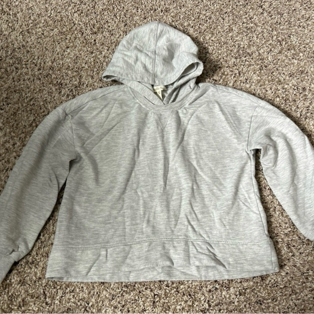Matilda Jane Gray Pullover Hoodie Sweatshirt